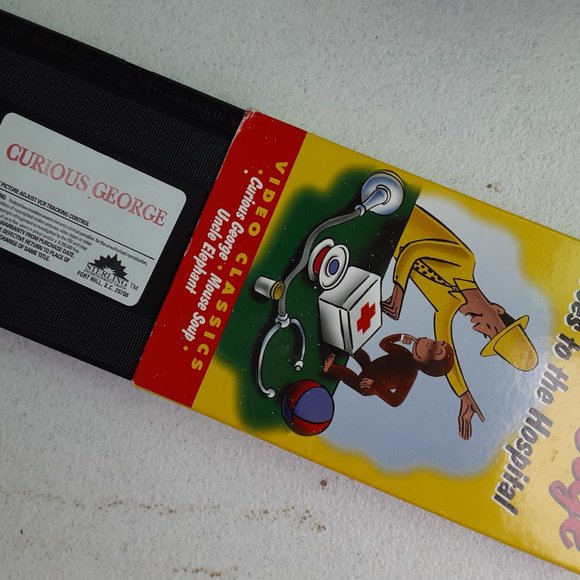 Curious George Goes to the Hospital VHS - Picture 5 of 5